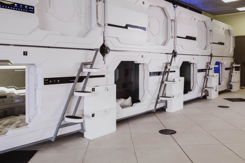 Aerosleep Capsule Hotel, Sheremetyevo Airport Terminal F, Moscow